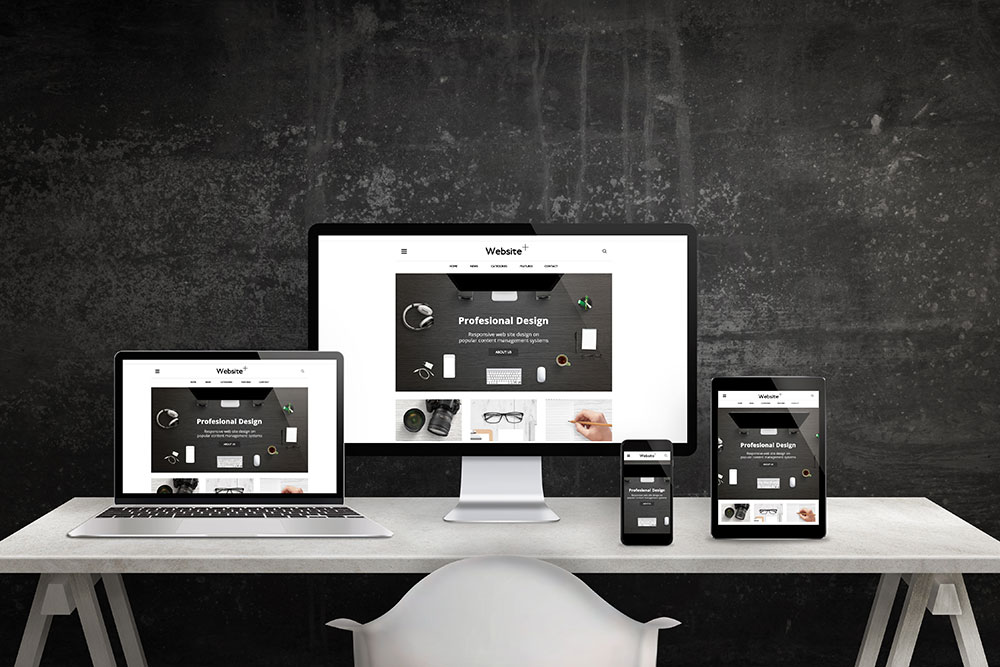 Responsive website design across multiple devices